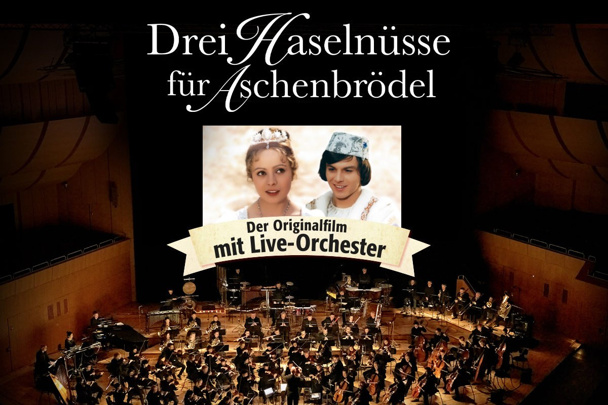 Drei Haselnüsse für Aschenbrödel - Der Originalfilm mit Live-Orchester 